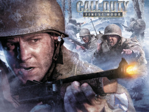 Картинка call of duty finest hour видео игры