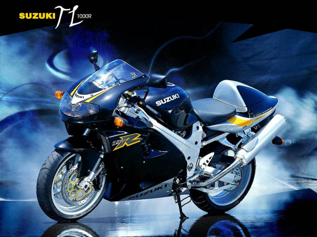 Обои картинки фото мотоциклы, suzuki