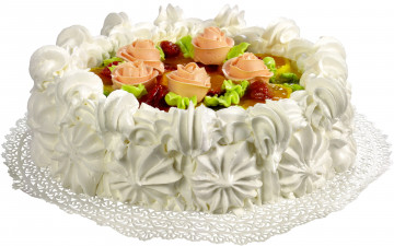 Картинка еда пирожные кексы печенье крем цветы