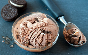 Картинка еда мороженое +десерты печенье шоколадное