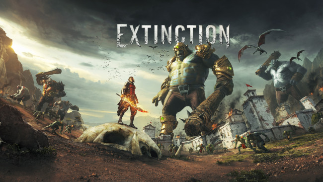 Обои картинки фото extinction, видео игры, ролевая, action