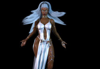 Картинка 3д+графика фантазия+ fantasy девушка богиня наряд