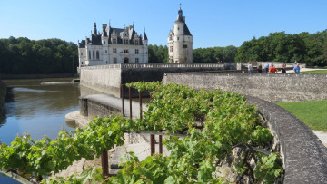 Картинка chateau+de+chenonceau города замки+франции chateau de chenonceau