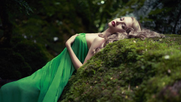 Картинка девушка+в+зелёном+белье девушки -+блондинки +светловолосые девушка красивая супер секси няша нежная классная модница лапочка мадам