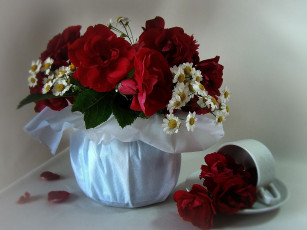 обоя izumrudinka2009, композиция, розами, цветы, букеты, композиции