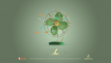 Картинка календари рисованные векторная графика ленты вентилятор