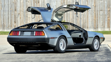 Картинка delorean dmc 12 автомобили motor company единственная модель сша