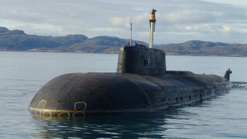 Картинка пларк проект 949а антей oscar ii корабли подводные лодки вода