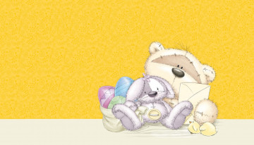 Картинка рисованное праздники арт зайчик детская мишка easter пасха праздник