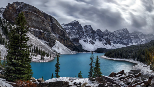 Обои картинки фото moraine lake, banff national park, alberta, canada, природа, реки, озера, moraine, lake, banff, national, park