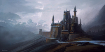 Картинка фэнтези замки замок