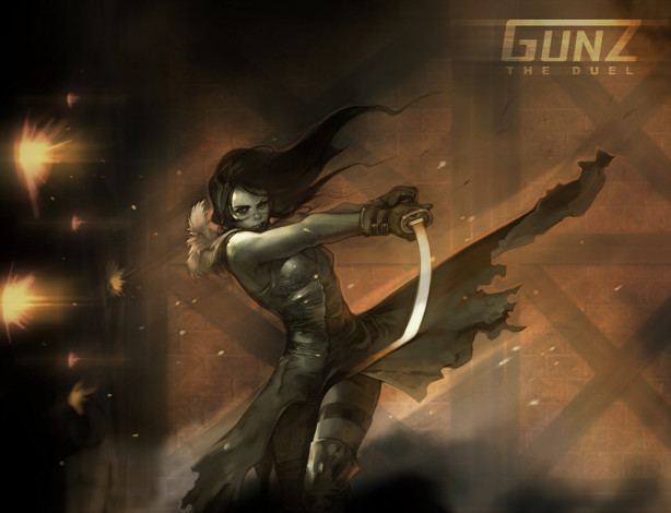 Обои картинки фото gunz, the, duel, видео, игры