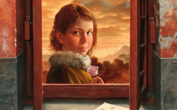Картинка arsen kurbanov girl with rose рисованные