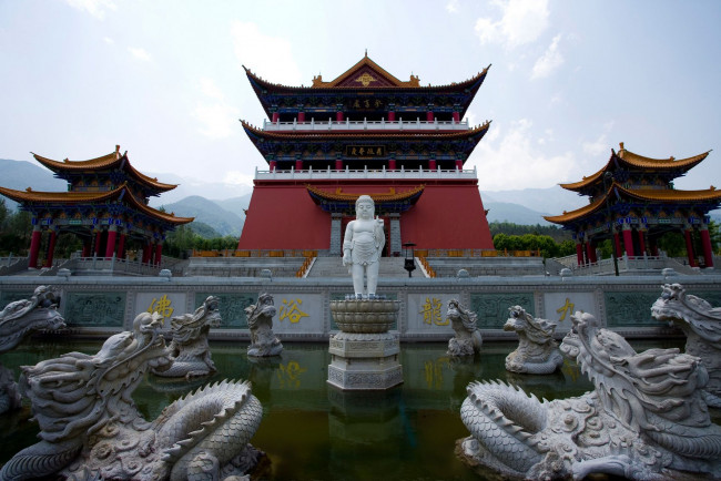 Обои картинки фото города, буддистские, другие, храмы, китай, храм