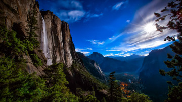Картинка национальный парк йосемити сша природа горы скала