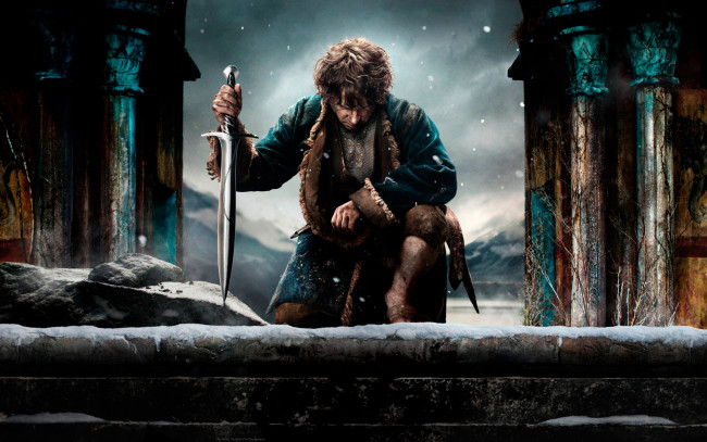 Обои картинки фото the hobbit,  the battle of the five armies, кино фильмы, меч