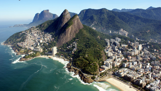 Обои картинки фото rio de janeiro, города, рио-де-жанейро , бразилия, побережье