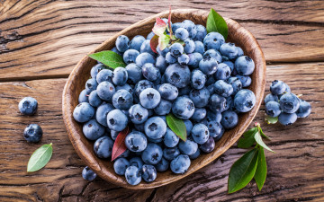 обоя еда, голубика,  черника, berries, blueberry, ягоды, черника, корзинка, fresh