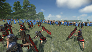 Картинка видео+игры total+war +rome+remastered армии поле сражение
