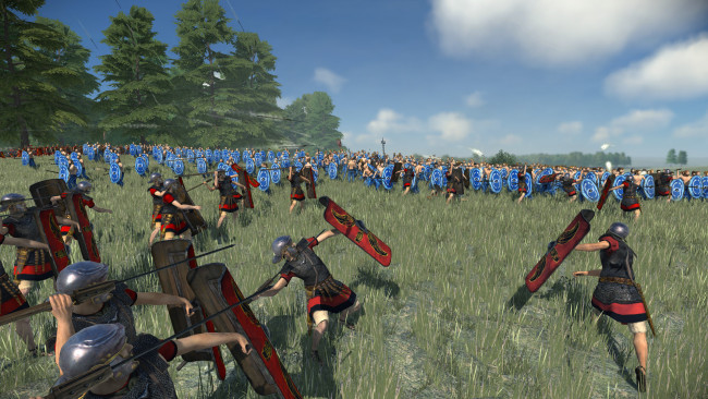 Обои картинки фото видео игры, total war,  rome remastered, армии, поле, сражение