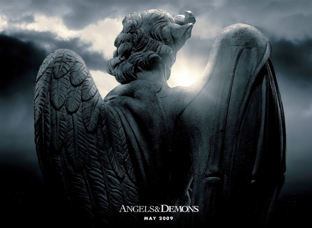 Обои картинки фото кино фильмы, angels & demons, статуя