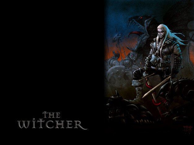 Обои картинки фото the, witcher, ведьмак, видео, игры