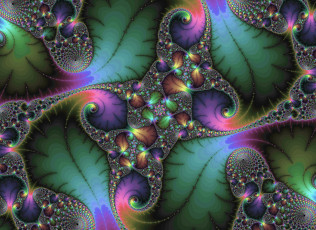Картинка 3д графика fractal фракталы цвета узор фрактал тёмный