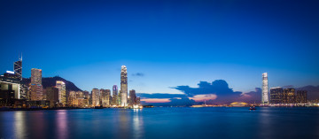 Картинка города гонконг китай океан