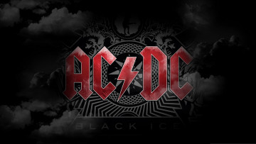 обоя black, ice, музыка, ac, dc, альбом, группа, постер