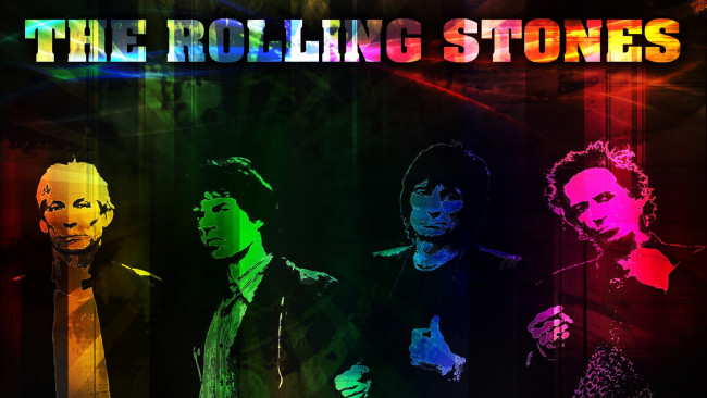 Обои картинки фото the, rolling, stones, музыка, афиша, группа, рок
