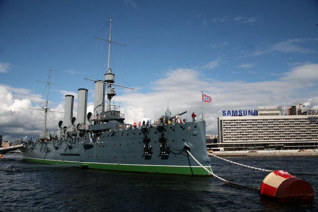 Обои картинки фото аврора, корабли, крейсеры, линкоры, эсминцы