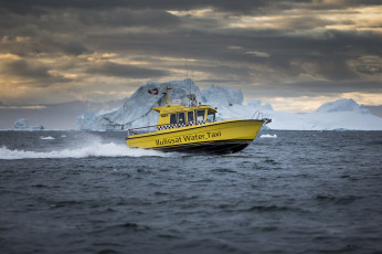 Картинка ilulissat+water+taxi корабли катера катер льды море север