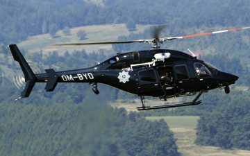 Картинка авиация вертолёты многоцелевой лёгкий вертолёт globalranger bell 429