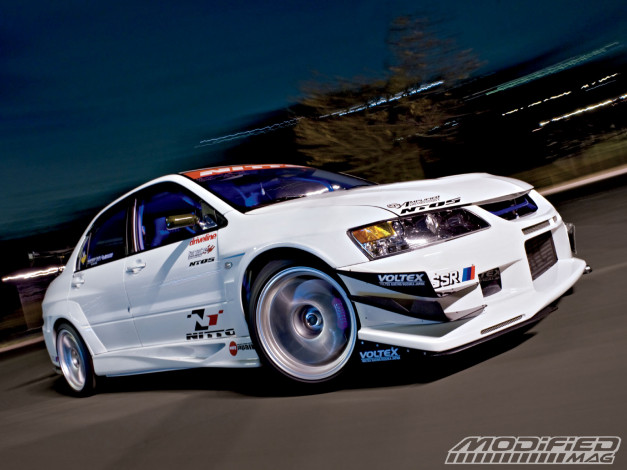 Обои картинки фото 2006, mitsubishi, lancer, evolution, mr, автомобили