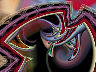 Картинка 3д графика abstract абстракции абстракция узор