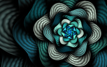 Картинка 3д графика fractal фракталы фрактал тёмный