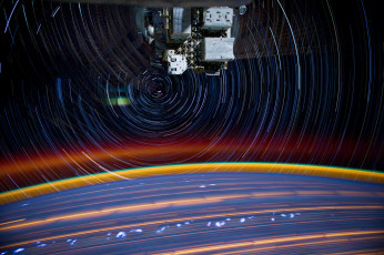 Картинка космос космические корабли станции орбита станция звездный путь эффект