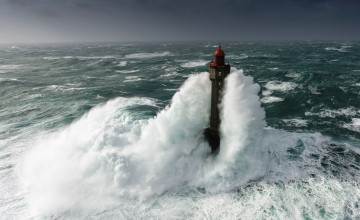 Картинка природа маяки маяк стихия брызги волны море