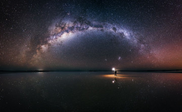 Картинка космос звезды созвездия небо ночь человек