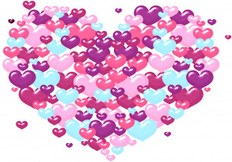 Картинка векторная+графика сердечки+ hearts фон сердечко