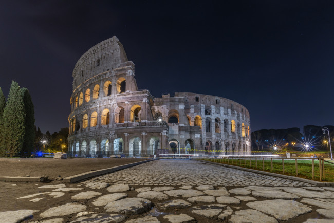 Обои картинки фото colosseo- roma, города, рим,  ватикан , италия, простор