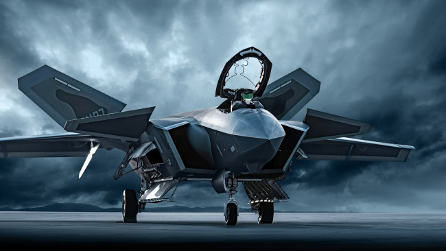 Обои картинки фото chengdu j-20, авиация, боевые самолёты, самолет, пилот, реактивный, истребитель, чэнду, j20, военная, машина, военные, ноак, китай