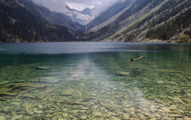 Обои картинки фото природа, реки, озера, горы, озеро, камни