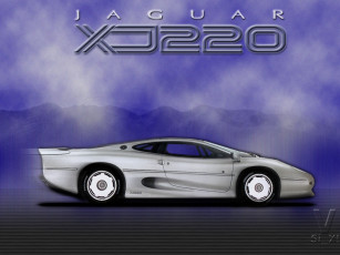 обоя xj220, автомобили, jaguar