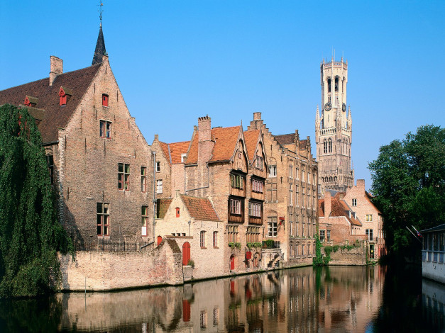 Обои картинки фото brugge, belgium, города, брюгге, бельгия