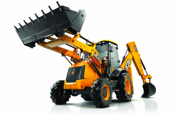 обоя техника, фронтальные погрузчики, jcb, 3cx