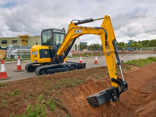 Картинка техника экскаваторы jcb