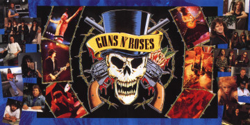 обоя guns-n-roses, музыка, guns n` roses, логотип