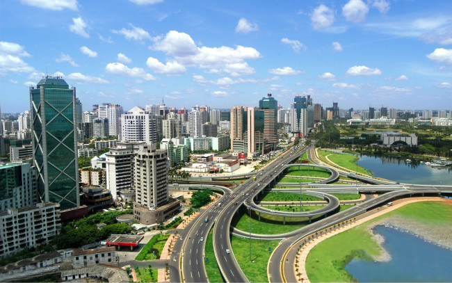 Обои картинки фото хайнань, китай, города, - здания,  дома, мегаполис, азия, южная, провинция, остров