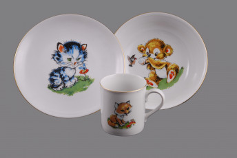 Картинка разное посуда столовые приборы кухонная утварь тарелки чашка